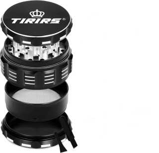 TIRIRS 3 ALUMINIOWY DUŻY MŁYNEK DO ZIÓŁ TYTONIU SUSZU KRASZER PREMIUM