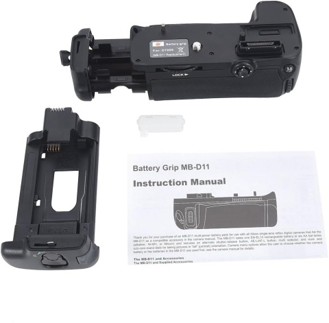 Uchwyt Na Baterię Pionowy DSTE MB-D11 Do Lustrzanki Cyfrowej Nikon D7000