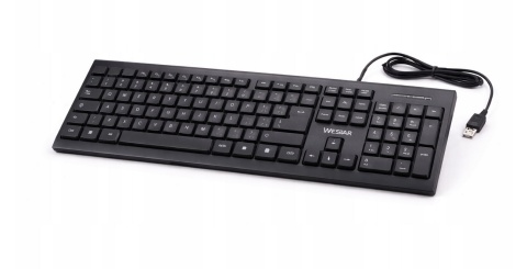 WESDAR KLAWIATURA PRZEWODOWA CZARNA USB MK508