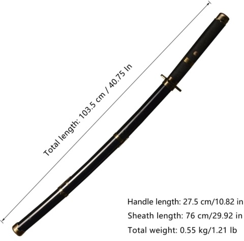 4 miecze Drewniana Katana Kitetsu/Shisui/Wado Ichimonji JT10000 stojak