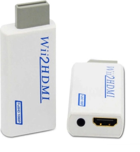 Adapter Konwerter Przejściówka Wii do HDMI do wideo 1080p z dźwiękiem 3,5mm