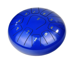 BĘBEN ETERYCZNY DESZCZOWY HANDPAN HLURU TOY8-6-SKYBLUE TONGUE