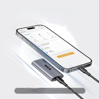 Dysk SSD Zewnętrzny SSK SD450 512 GB USB-C USB 3.2 Gen2 550 MB/s