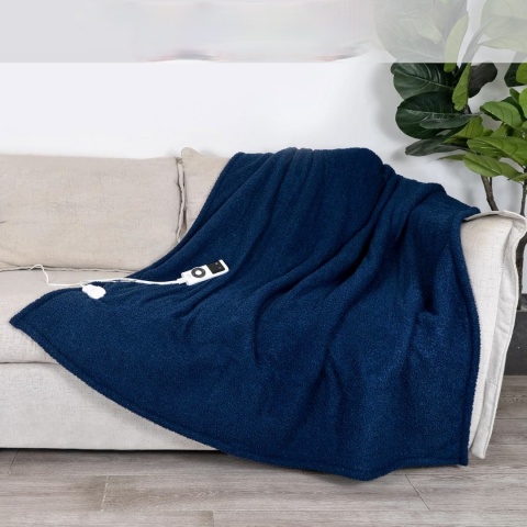 KOC GRZEWCZY ELEKTRYCZNY PODGRZEWANY MATA KOC FLANELA TOPS 180x130cm
