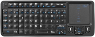 Klawiatura Mini Bluetooth Rii K06 2,4 GHz Touchpad Podświetlana