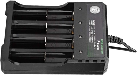 Ładowarka USB Do Akumulatorów 18650 4 Gniazda Li-Ion Smart