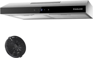 Okap kuchenny Gasland SR60SS Chef stal nierdzewna 60 cm 202 m³/h 3 stopnie
