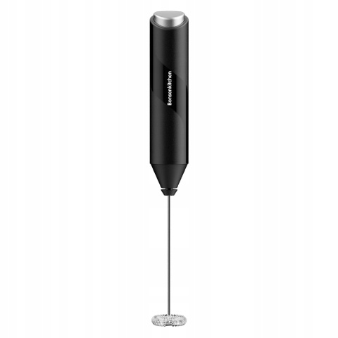 SPIENIACZ DO MLEKA KAWY RĘCZNY MINI MIKSER BONSENKITCHEN MF8712 CZARNY