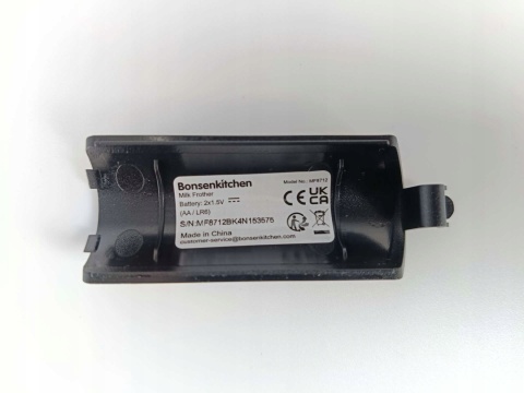 SPIENIACZ DO MLEKA KAWY RĘCZNY MINI MIKSER BONSENKITCHEN MF8712 CZARNY