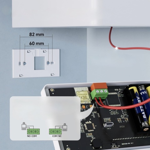 Termostat WiFi Do Kotła Gazowego BEOK Controls Programowalny Sterowanie