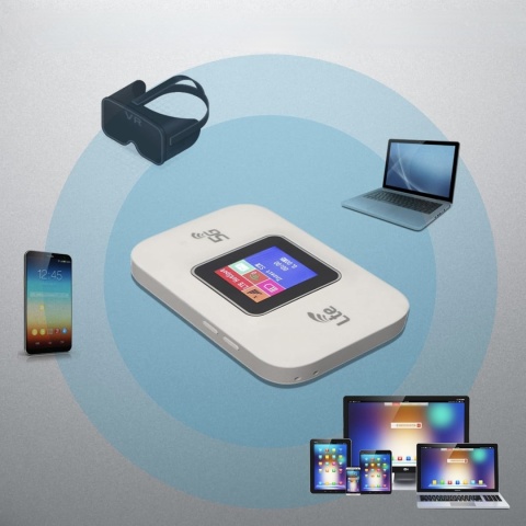 Wifi Router 5G Mini Mobilny Hotspot Szyfrowanie WPA/WPA2 Plug and Play