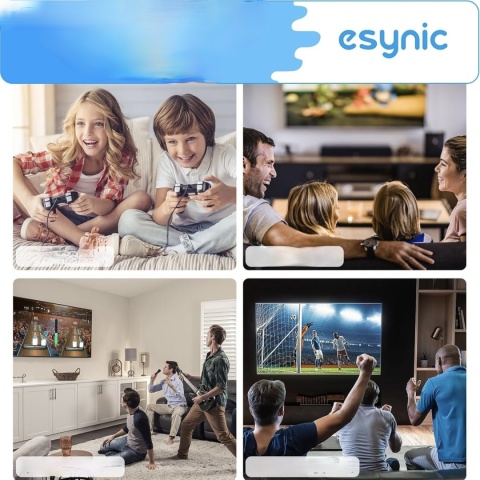 eSynic cyfrowy na analogowy konwerter DAC 192 kHz Regulowana objętość
